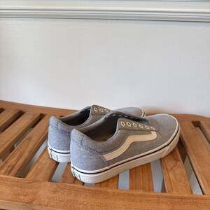 Vans Old Skool Silver True White Women's Classic Casual Sneakers